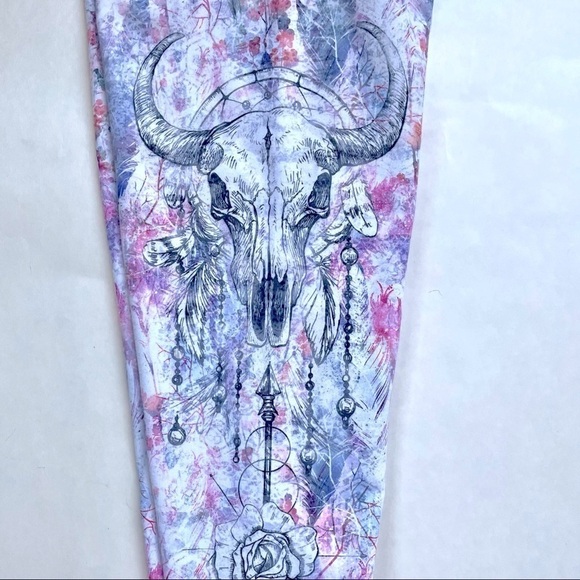 Evolution and Creation Pants - EVCR Evolution and Creation Dreamcatcher Athletic Fitness Leggings Small